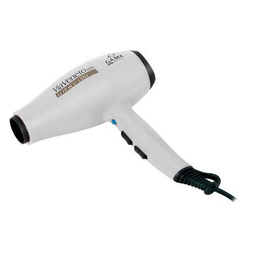 Secador GA.MA Via Veneto White Ion - Blanco