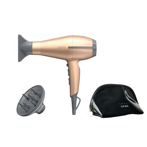 Secador Tempo Sensi Gold 5D Therapy
