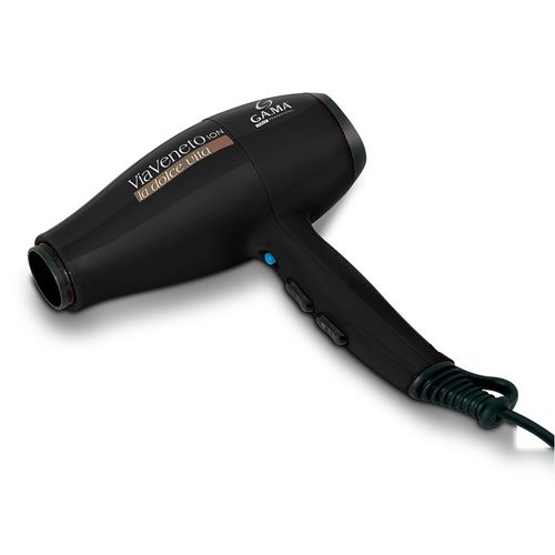 Secador GA.MA Via Veneto Black Ion - Negro