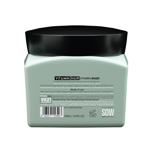 Mascara Vitamin Hair 500ML