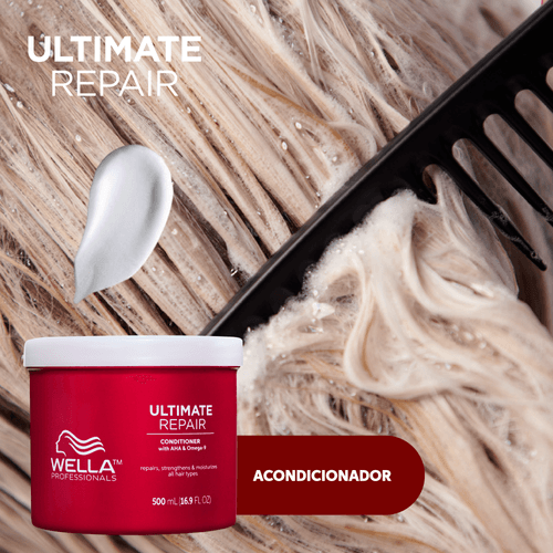 Acondicionador Wella Ultimate Repair 500 ML – Reparación Instantánea