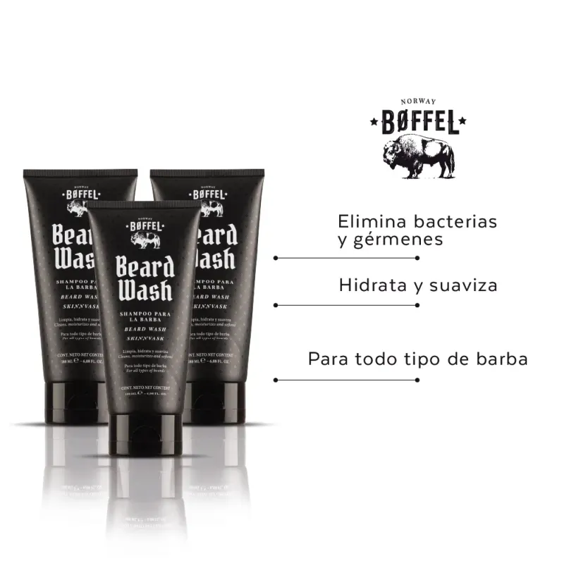 Shampoo Boffel para la Barba Beard Wash 180ml_2.webp