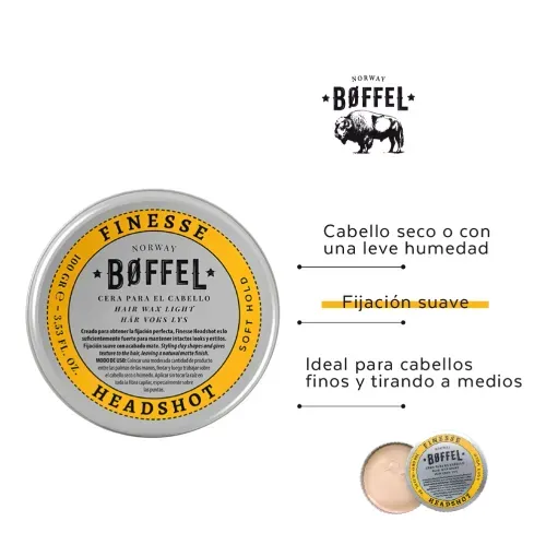 Cera Boffel Finesse Headshot Soft Hold 100g