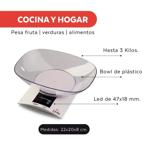 Balanza Profesional GA.MA - Cocina y Hogar