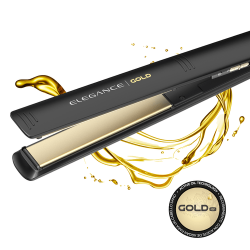 Planchita GA.MA Elegance Gold - Con Aceite de Argan