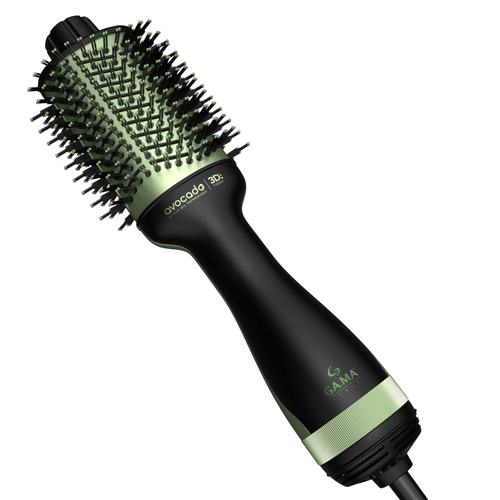 Cepillo Secador GA.MA Avocado Power Brush 3D - Fuerza y Luminosidad