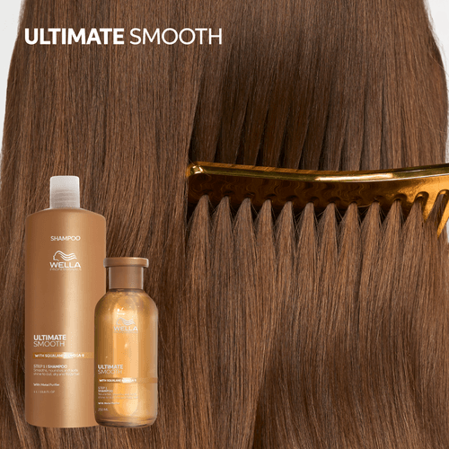 Shampoo Wella Ultimate Smooth 1000ML - Suavidad Extrema