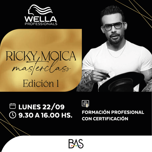 22 SEP | Masterclass Ricky Moica –  Edición 1