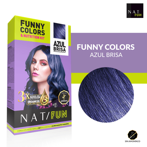 KIT NAT FUN Nat Kit Fun Blue Breezes 50G Sachet