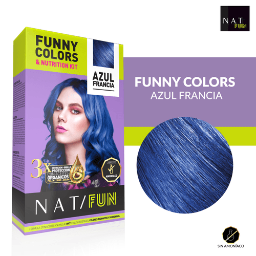 KIT NAT FUN Nat Kit Fun France Blue 50G Sachet