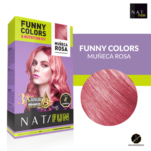 KIT NAT FUN Nat Kit Fun Pink Doll 50G Sachet