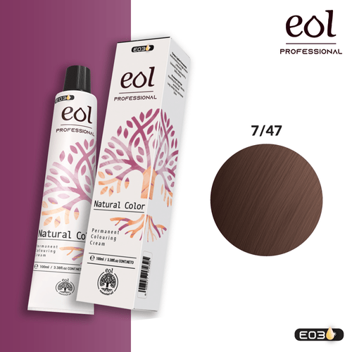 Tintura Eol Natural Color 7/47 100Ml