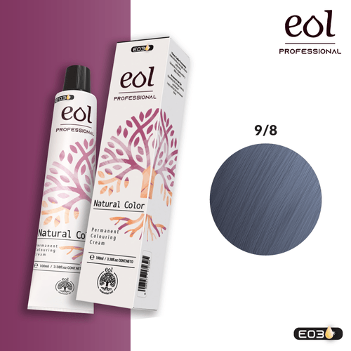 Tintura Eol 9.8 Rubio Muy Claro Perlado