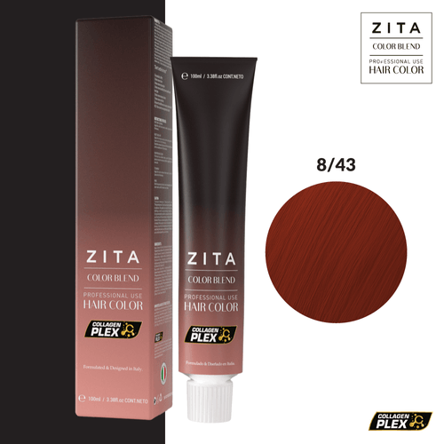 Tintura Zita Color Blend  8/43 100Ml