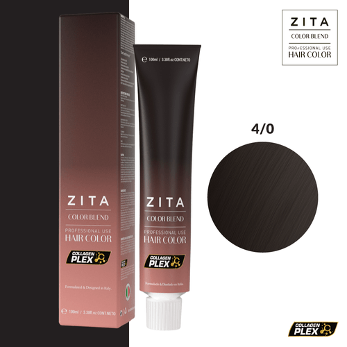 Tintura Zita Color Blend  4/0 100Ml