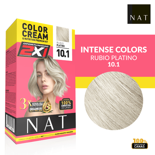 KIT DOBLE Nat Kit Tubo+Sachet 50G S10.1 Plantine Blonde