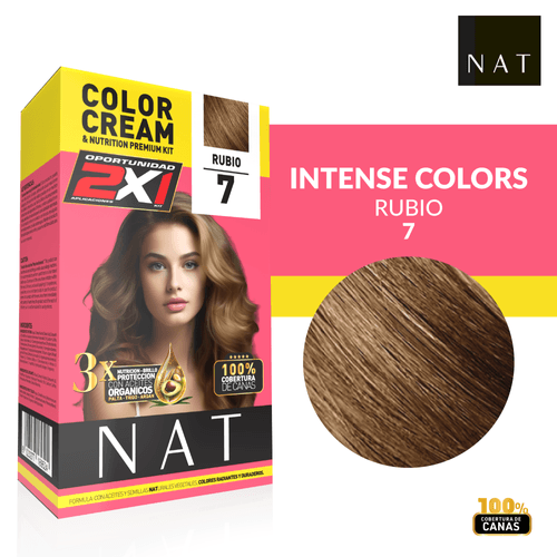 KIT DOBLE Nat Kit Tubo+Sachet 50G S7 Blonde