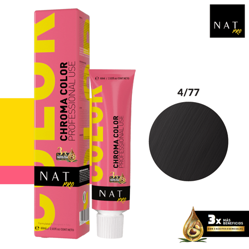 Tintura Nat Pro 4/77 60Ml