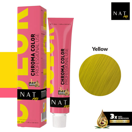 Tintura Nat Pro Yellow 100Ml