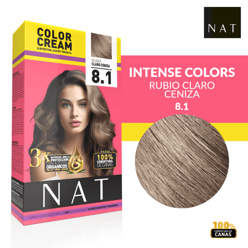 KIT 1 Nat Kit Sachet 50G S8.1 Light Ash Blonde