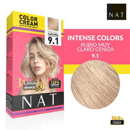KIT 1 Nat Kit Sachet 50G S9.1 Very Light Ash Blonde