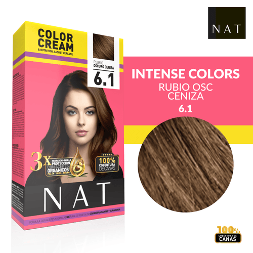 KIT 1 Nat Kit Sachet 50G S6.1 Dark Ash Blonde