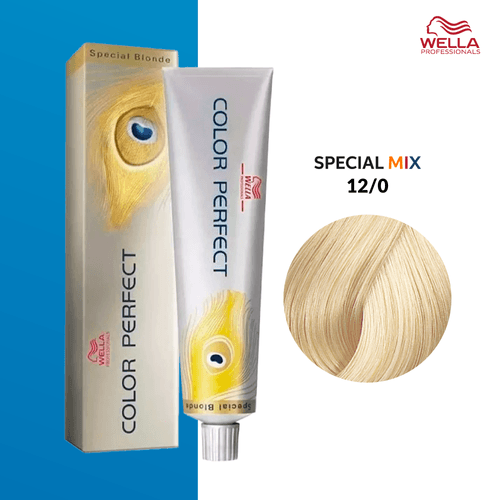 Tintura Wella Color Perfect 60ml Rubio Especial 12-0
