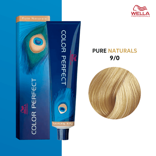 Tintura Wella Color Perfect 60ml Rubio Extra Claro 9-0