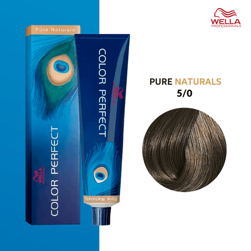 Tintura Wella Color Perfect 60ml Castaño Claro 5-0