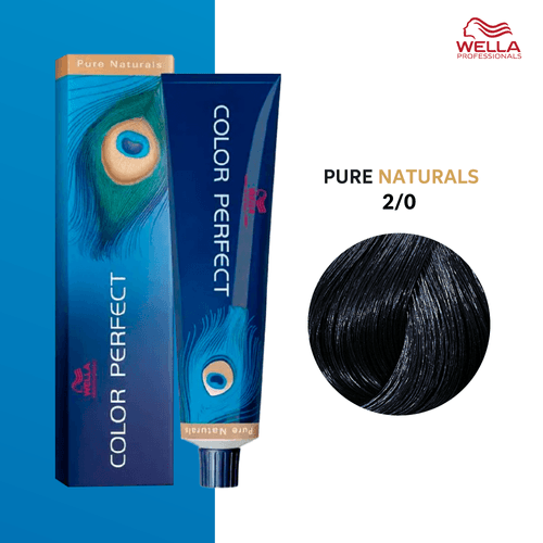 Tintura Wella Color Perfect 60ml Negro 2-0
