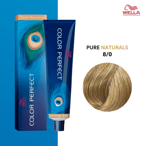 Tintura Wella Color Perfect 60ml Rubio Claro 8-0