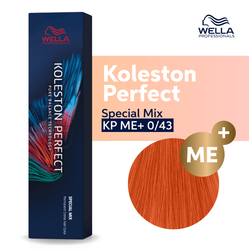 Tintura Wella Koleston Perfect 0/43 Cobre Dorado Corrector