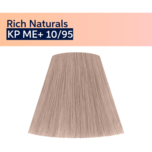 Tintura Wella Koleston Perfect 10/95 Rubio Extra Claro Violeta Marrón