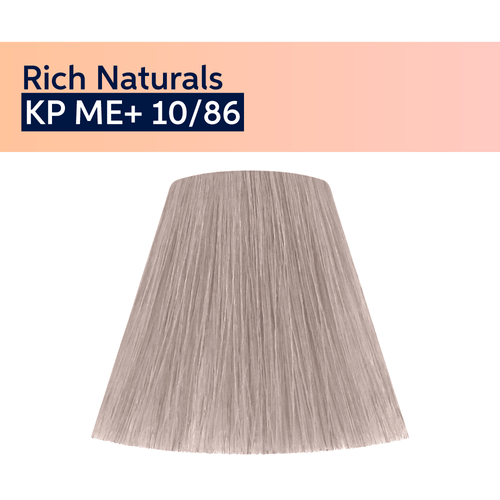 Tintura Wella Koleston Perfect 10/86 Rubio Extra Claro Violeta Ceniza