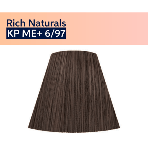 Tintura Wella Koleston Perfect 6/97 Rubio Oscuro Marrón Ceniza