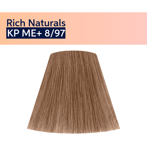 Tintura Wella Koleston Perfect 8/97 Rubio Claro Marrón Ceniza