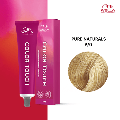 Tintura Wella Color Touch 60Ml 9-0 Rubio Muy Claro Natural