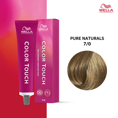 Tintura Wella Color Touch 60Ml 7-0 Rubio Medio Natural