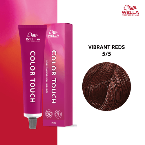 Tintura Wella Color Touch 60Ml 5-5 Castano Claro Rojo