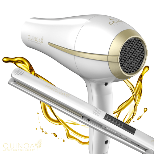 Set Planchita Elegance Chia + Secador Bora Quinoa