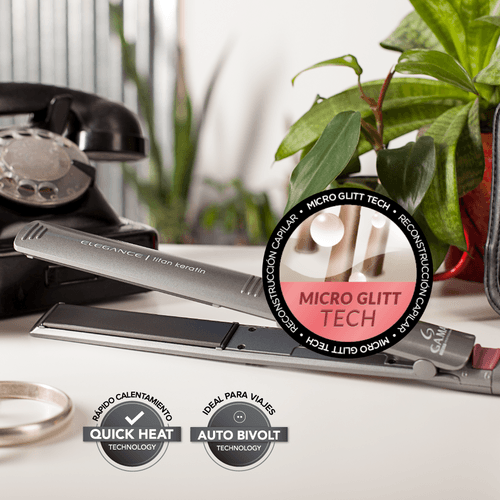 Planchita I Elegance Led Titan Keratin Bvt