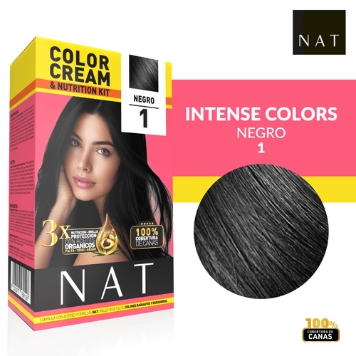 Tintura Nat Kit 2 Sachet 50G S1 Negro