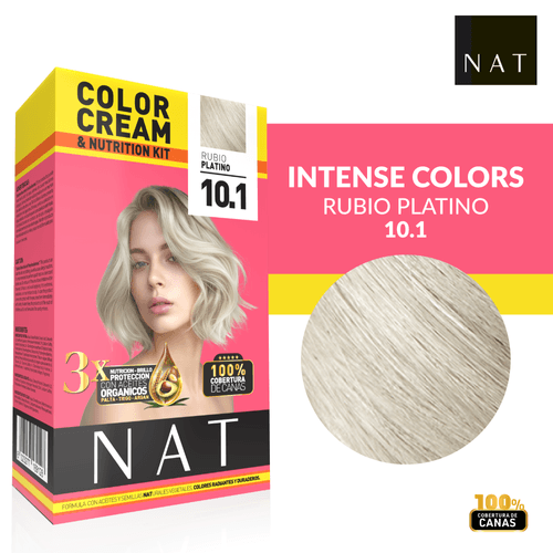 Tintura Nat Kit 2 Sachet 50G S10-1 Rubio Platinado