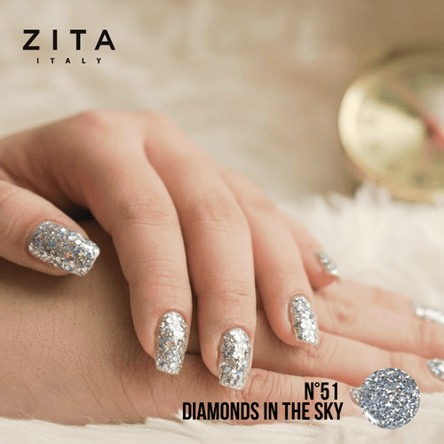 Esmalte Zita Ultra Gel 15Ml N51 Diamonds In The Sky