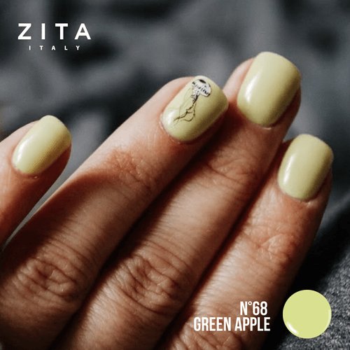 Esmalte Zita Ultra Gel 15Ml N68 Green Apple