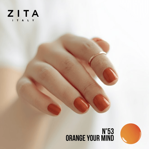 Esmalte Zita Ultra Gel 15Ml N53 Orange Your Mind