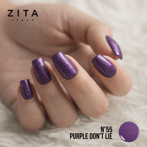Esmalte Zita Ultra Gel 15Ml N55 Purple Don'T Lie
