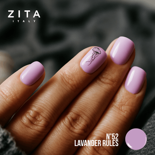 Esmalte Zita Ultra Gel 15Ml N52 Lavander Rules
