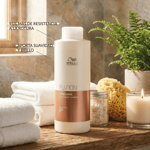 Acondicionador Wella Fusion 1L - Reparacion Intensa