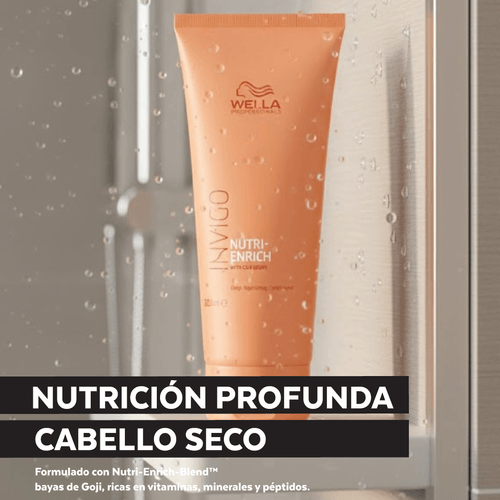 Acondicionador Wella Invigo Nutri-Enrich 200ml - Nutricion Profunda